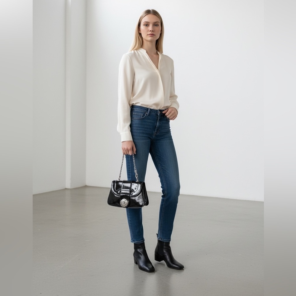 EMILIO PUCCI Patent Leather Bag
